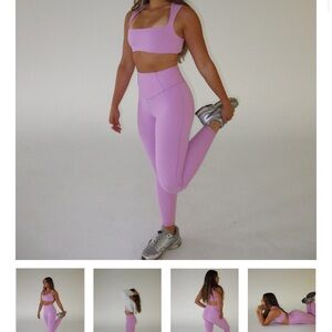 Lavender Activewear leggings/ never worn!